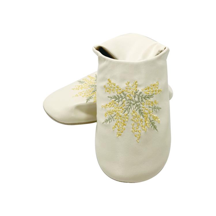 ミモザ×アイボリー