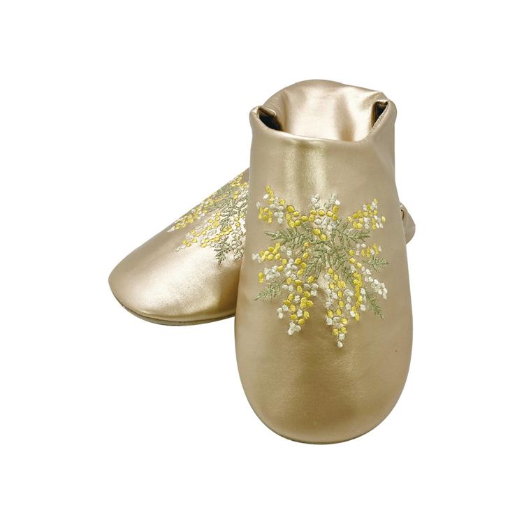 ミモザ×ゴールド