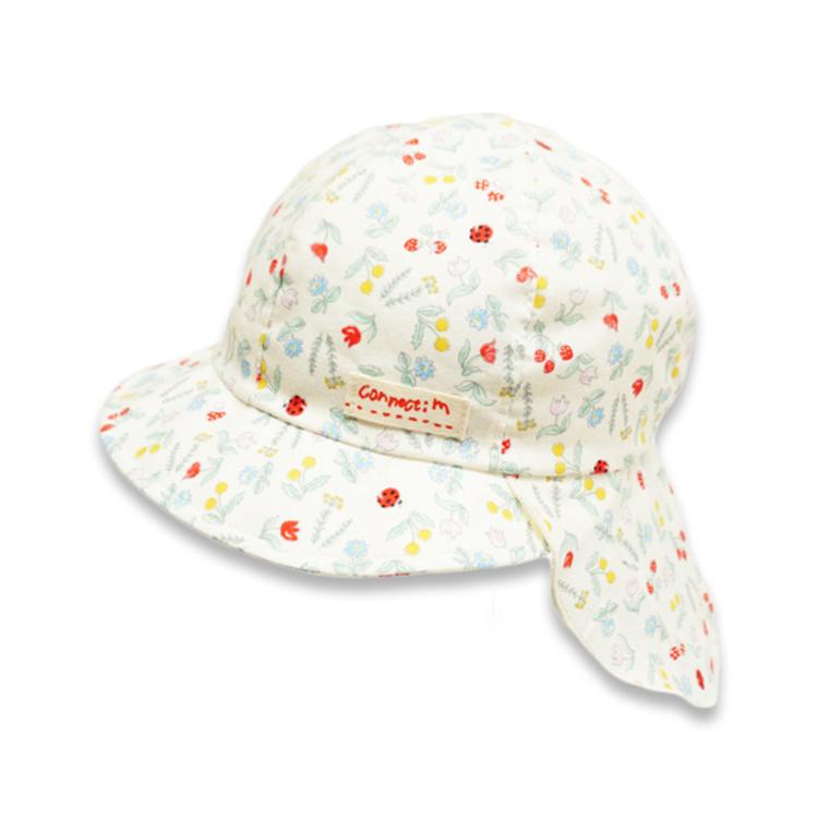 花柄オフホワイト