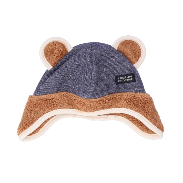 クマ耳/ネイビー