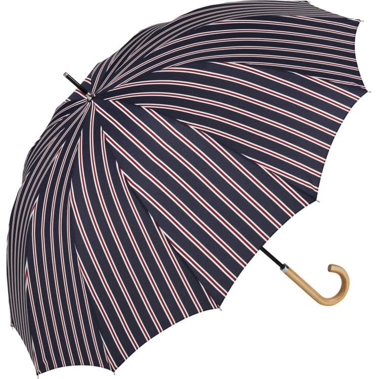 カレッジストライプ/ネイビー