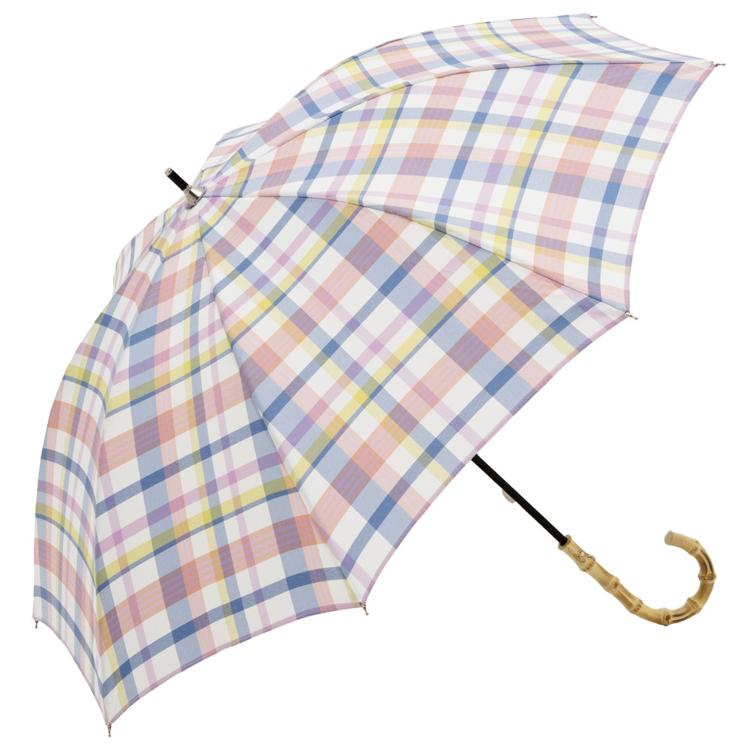 チェック/ピンク