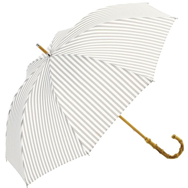 ストライプ/グレー