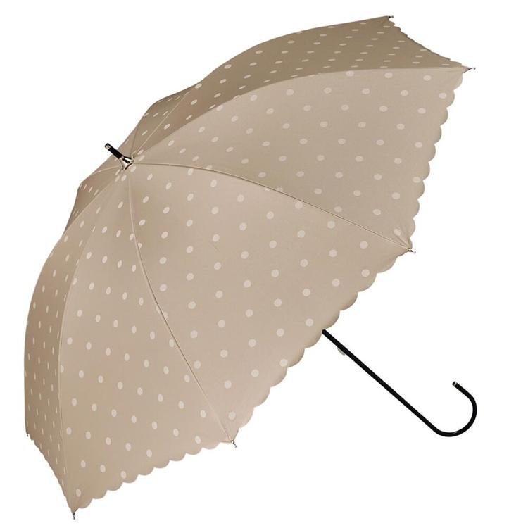 ドット/ベージュ