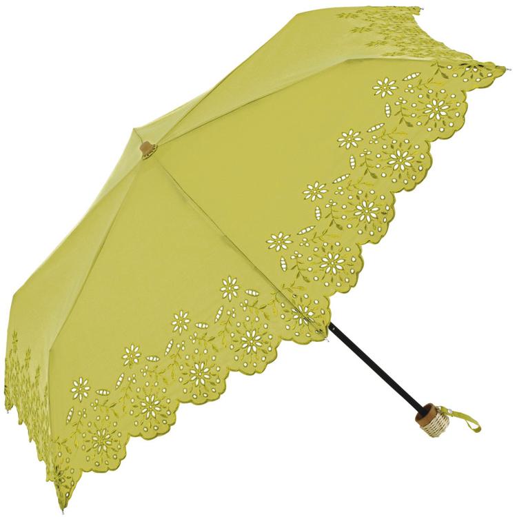 カットワークレース/グリーン