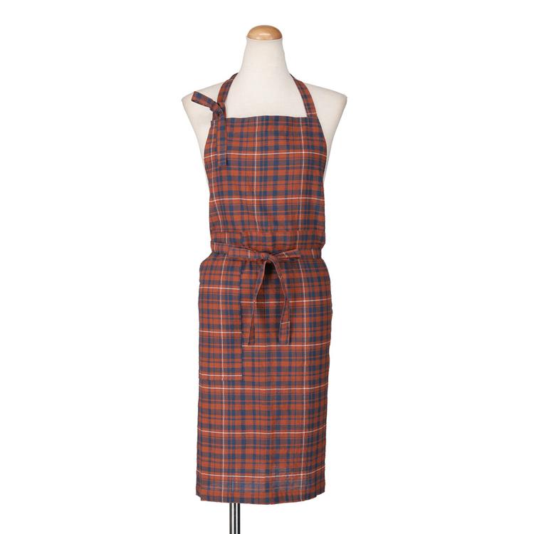 レリーフチェック/ブラウン