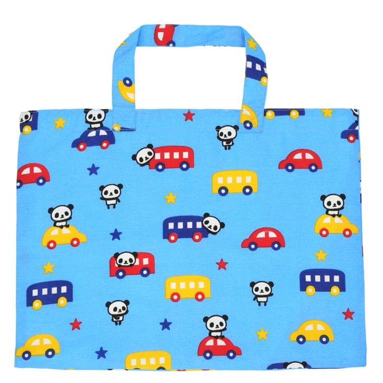 のりものパンダブルー