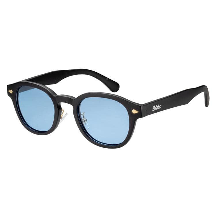 マットブラック/ライトブルー/1B