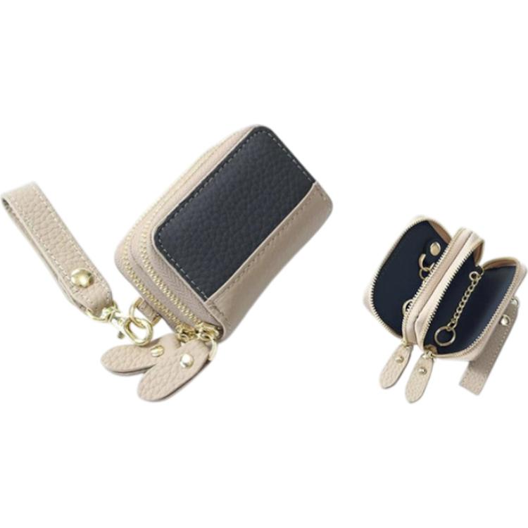 ネイビー/ベージュ