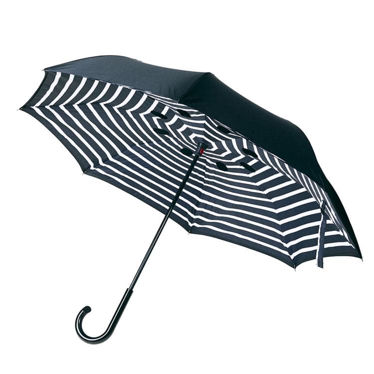 ストライプ×ブラック