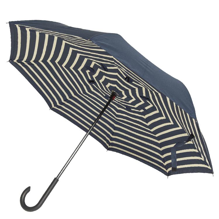 ストライプ×ネイビー