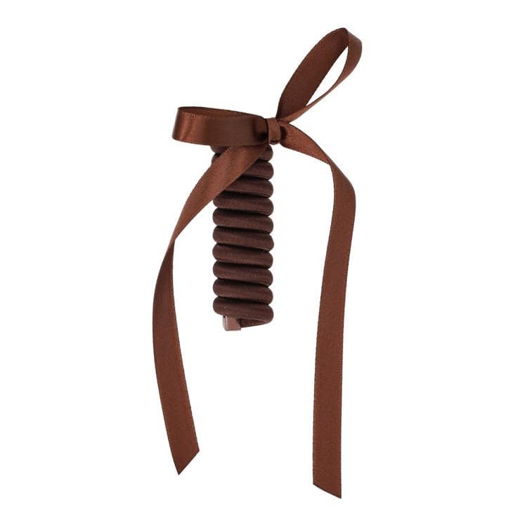 HCF0209.リボンブラウン