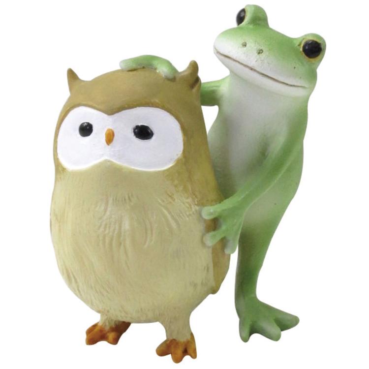 70590.カエルとフクロウ