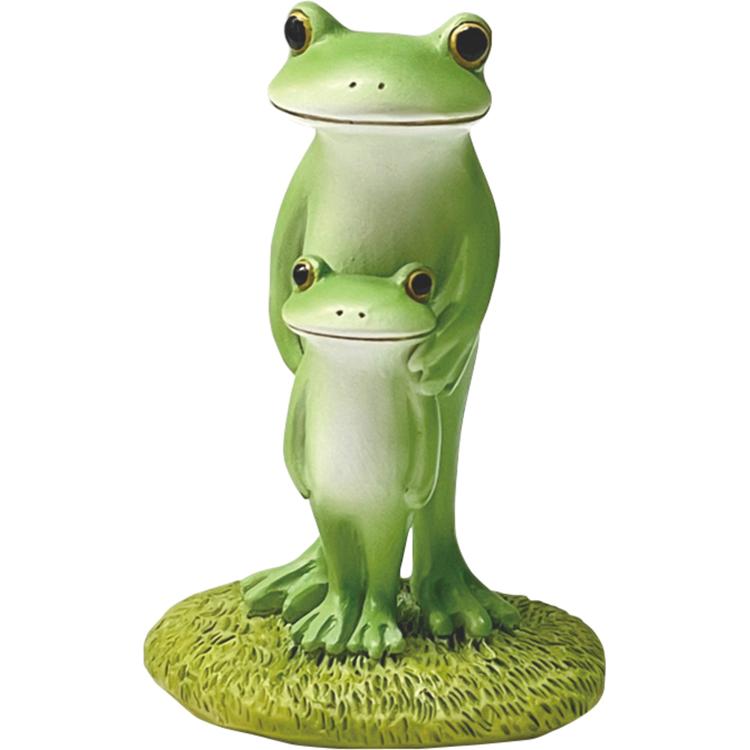 仲良し親子カエル