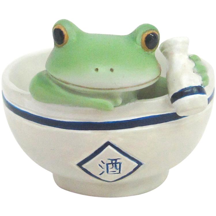 72495.日本酒カエル