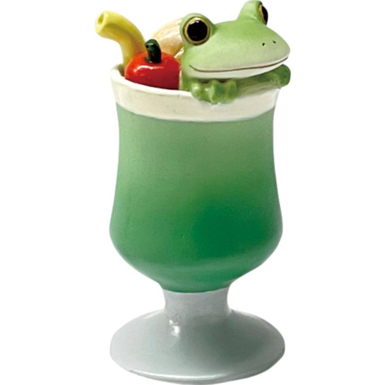 クリームソーダでひと休み