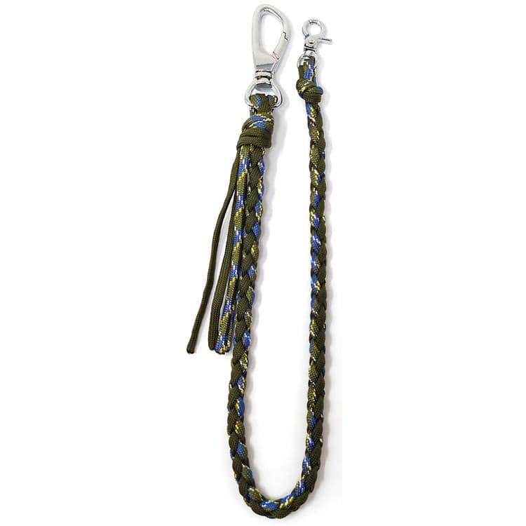 E.カーキxブルー