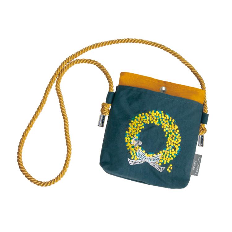 ミモザのリース