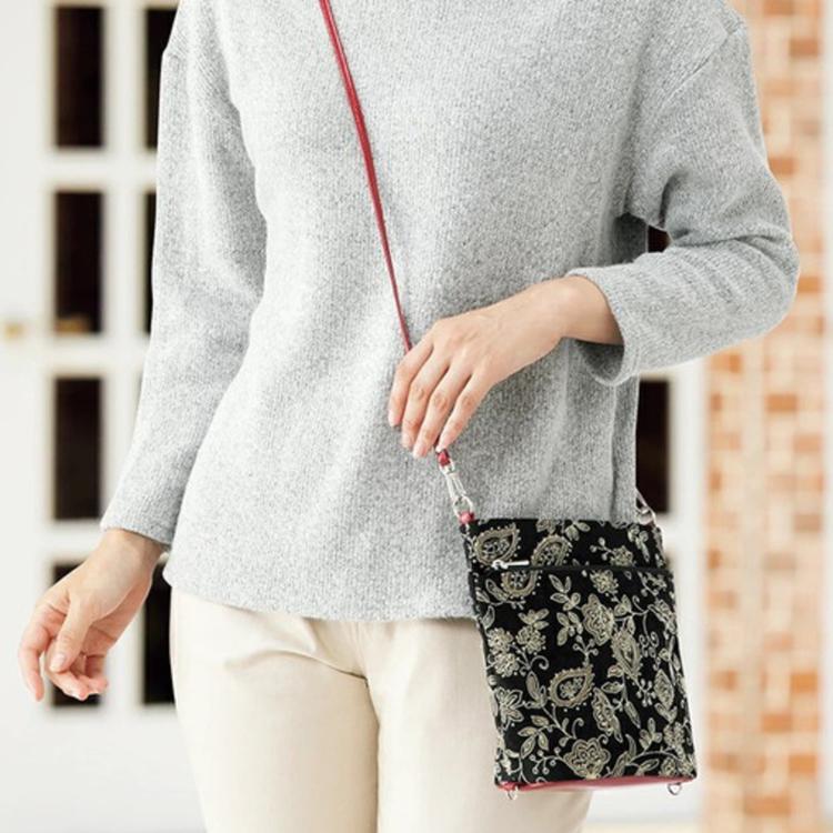 ショルダーバッグ/ブラック