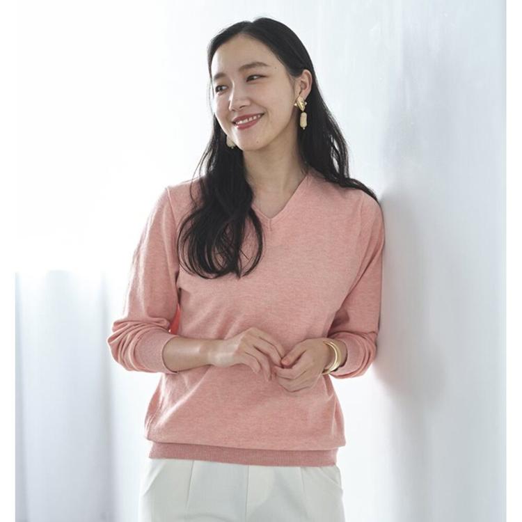 Ｖネック／ローズ