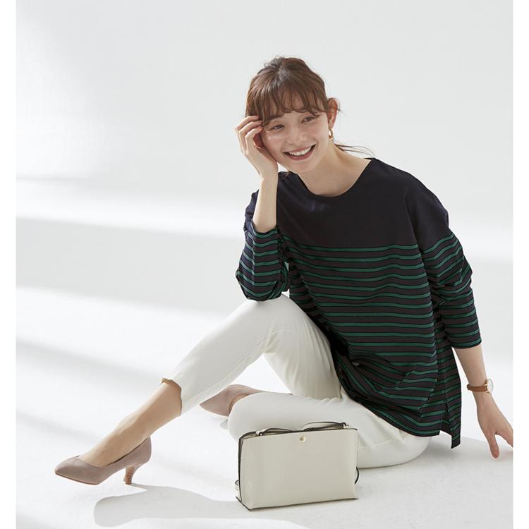 ネイビー×グリーン