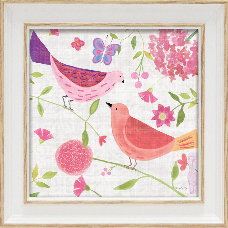 ダマスクフローラルバード4