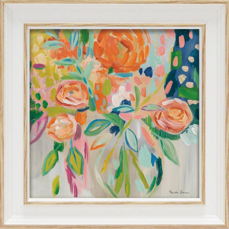 サマーオレンジフローラル