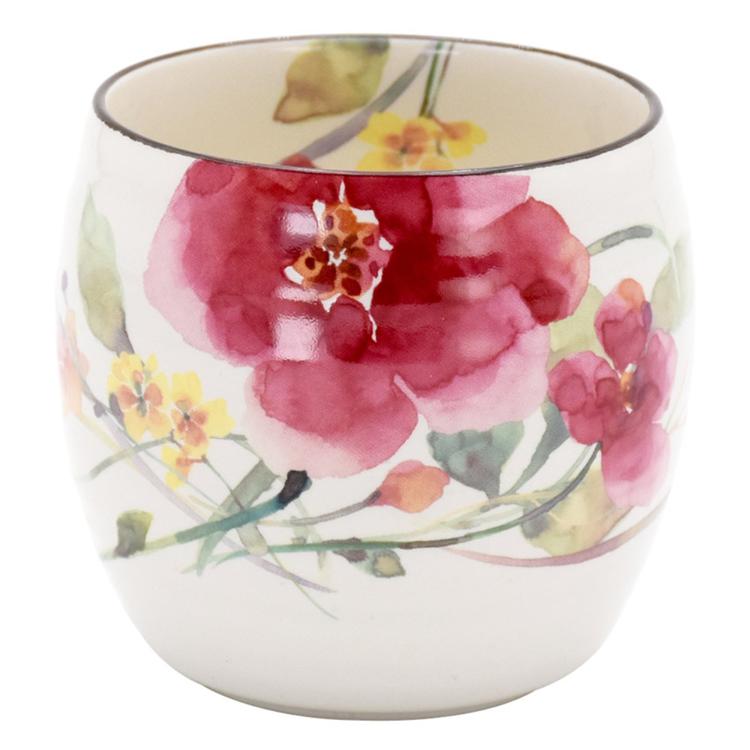 11月花水彩シュウメイ菊