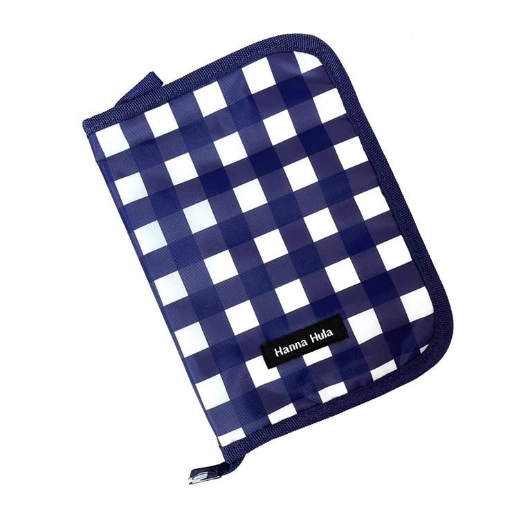 ギンガムネイビー