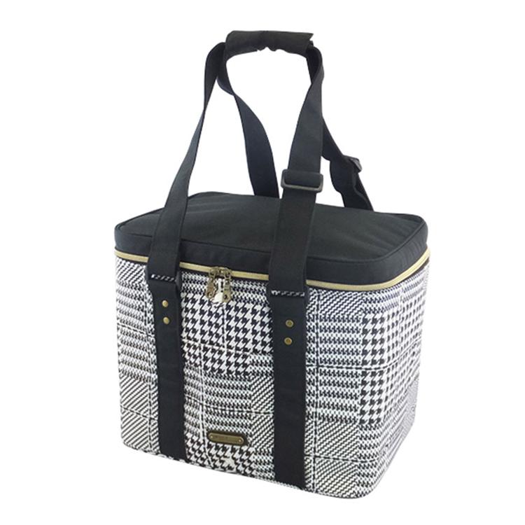 グレンチェックブラック