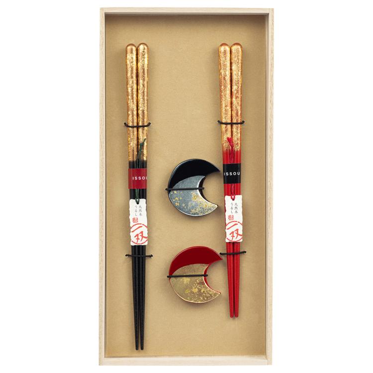 瑞雲＆箸置暁月