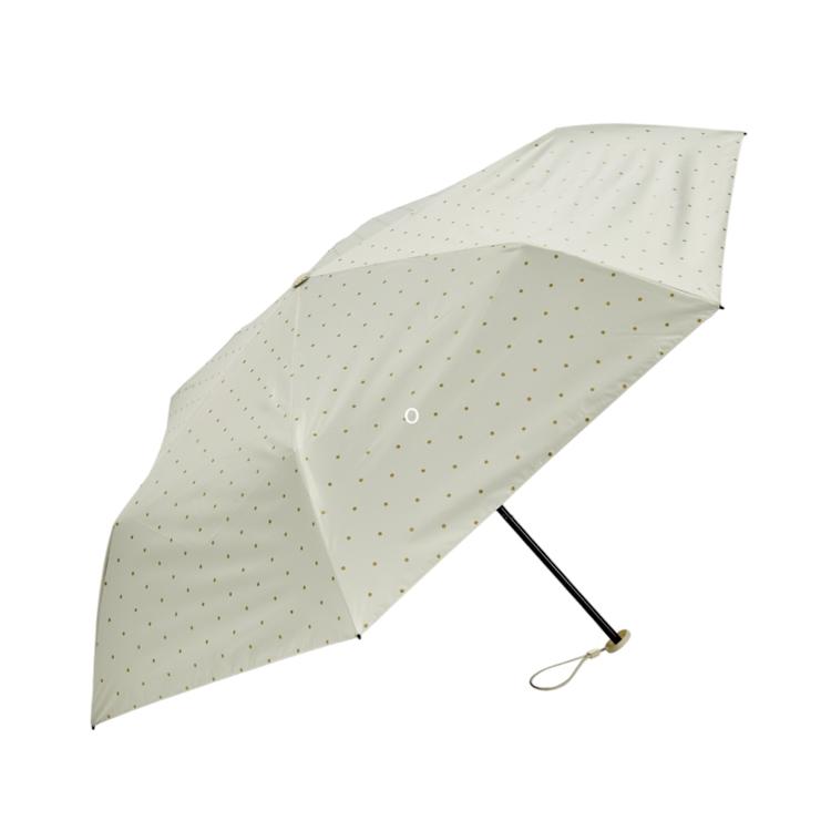 ドット/オフホワイト