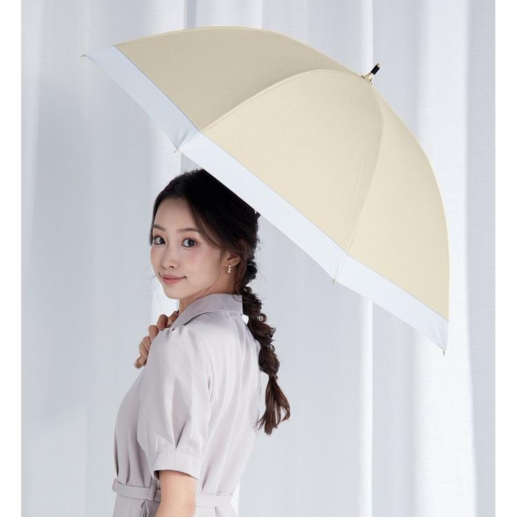 ベージュ×ホワイト