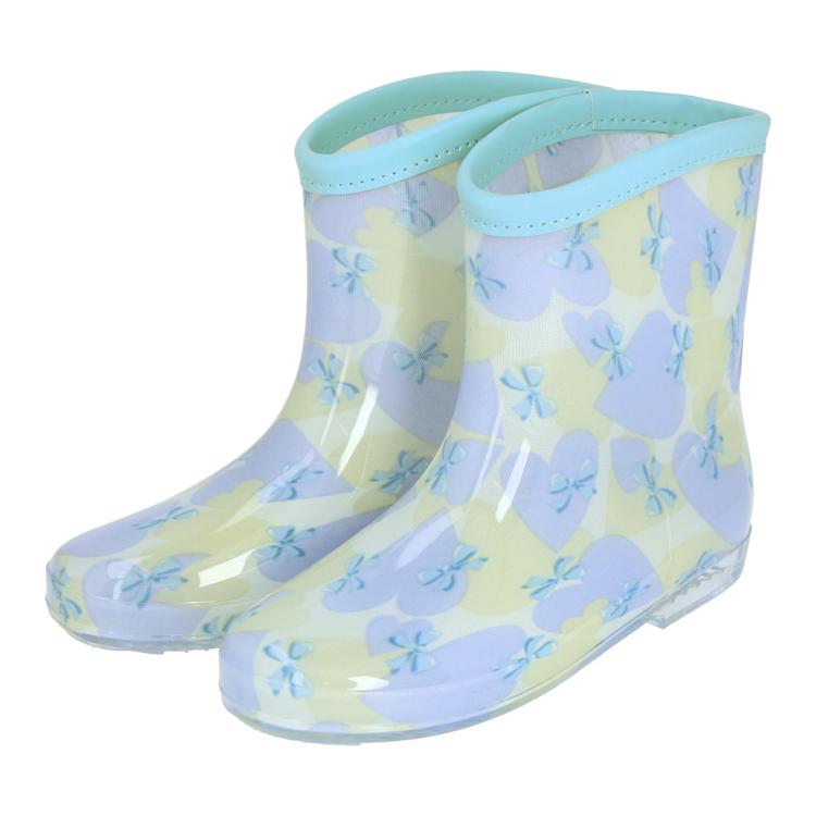 ハートリボン.ブルー