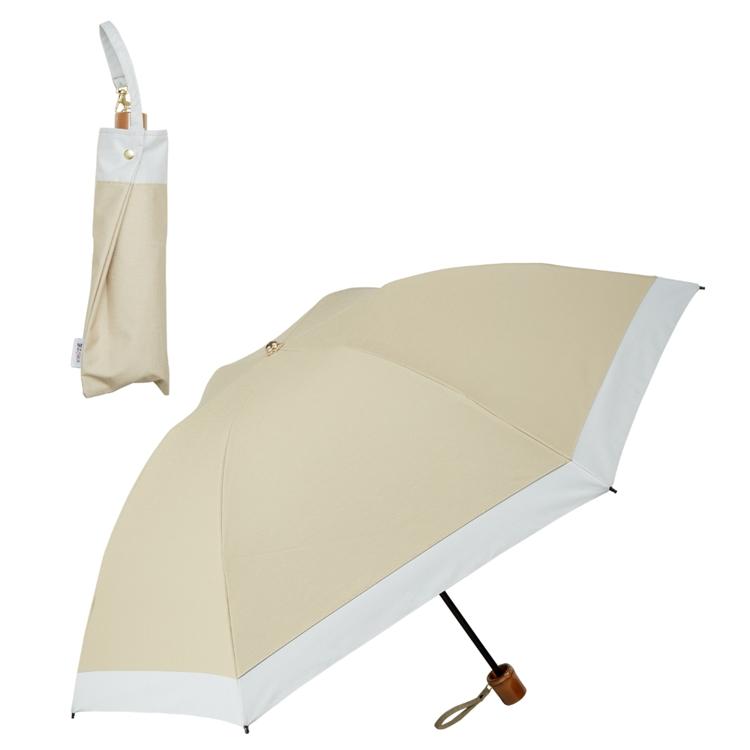 ベージュ×ホワイト