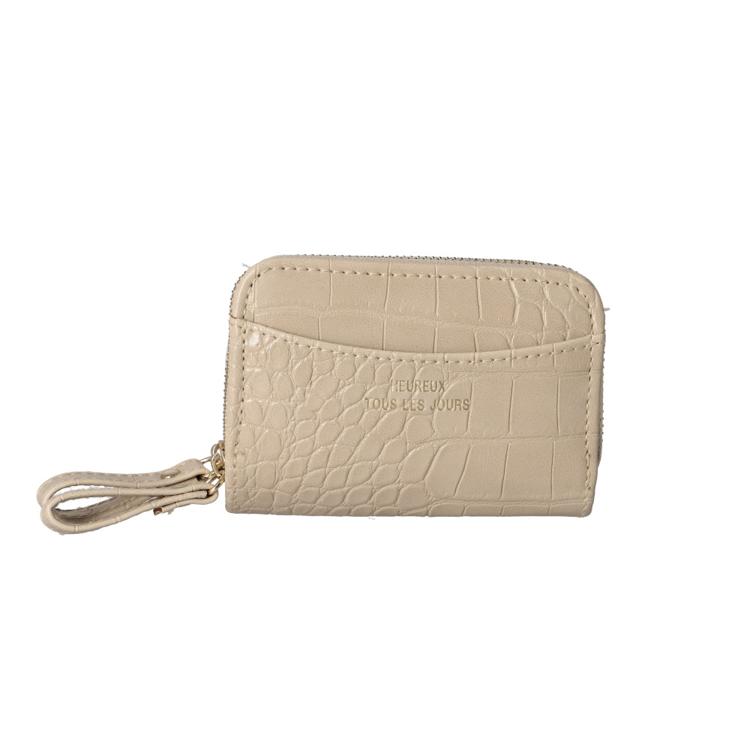 クロコ/グレーベージュ