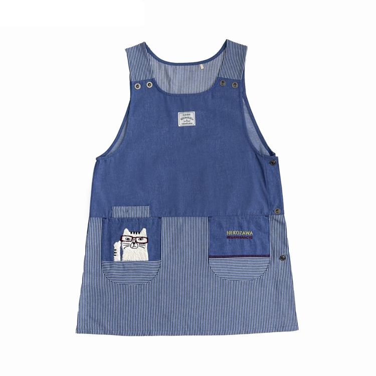 ネコまるけ.デニムブルー