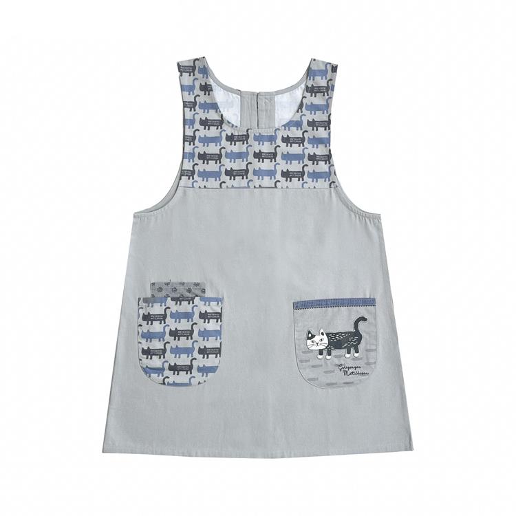 マチルダさん柄.グレー