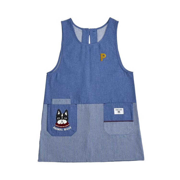 パウロ柄.デニムブルー