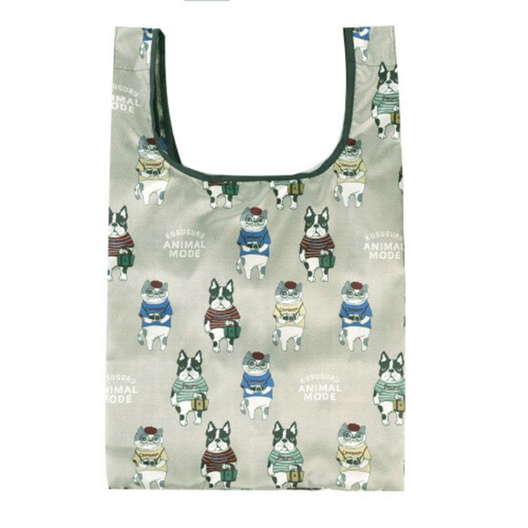 アニマルモード柄.ベージュ