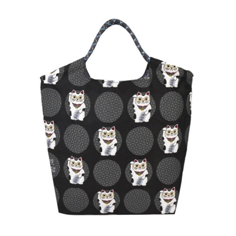 めがね猫招き/チャコール