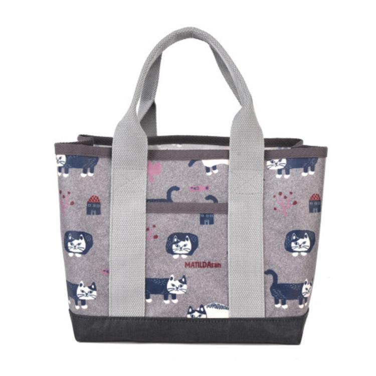 マチルダさん柄.グレー