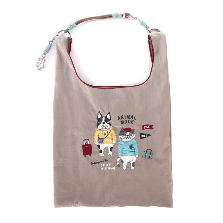 アニマルモード柄/モカ