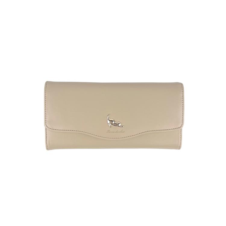 伸び猫ベージュ