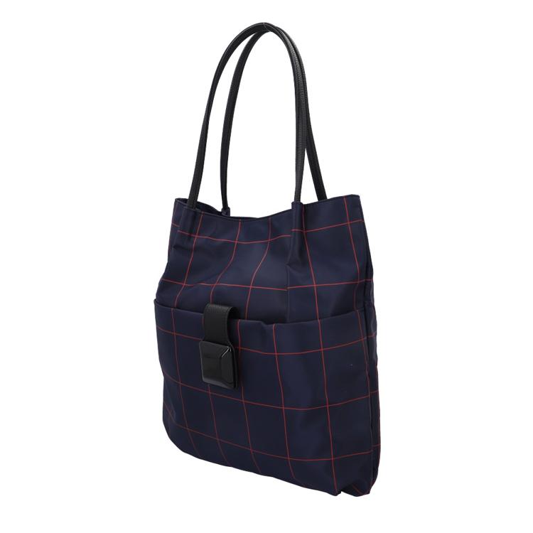 チェック柄ネイビー