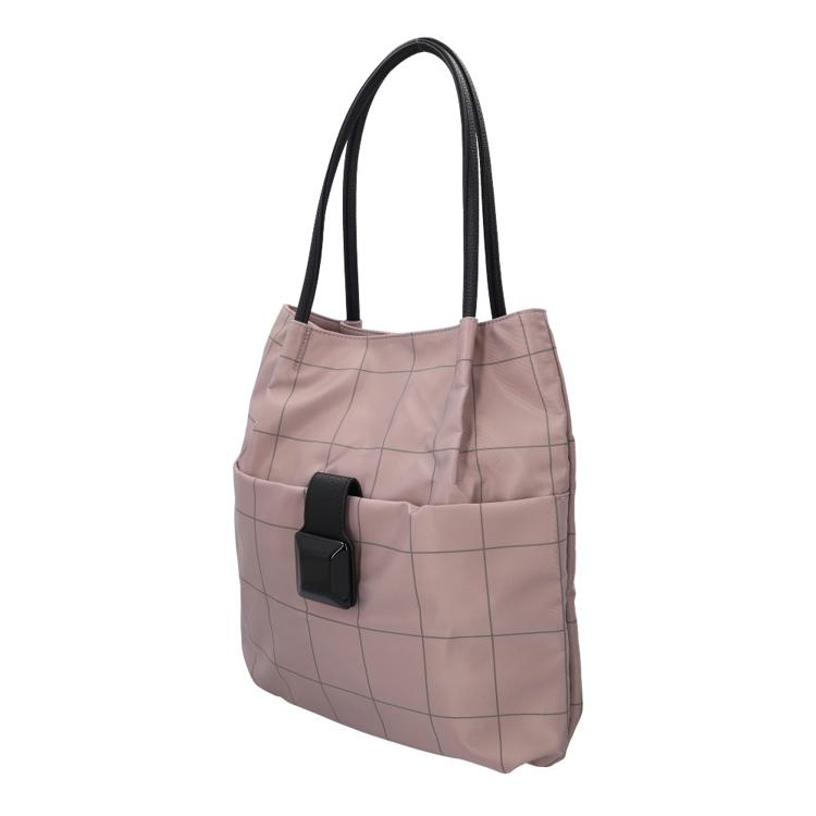 チェック柄ピンク