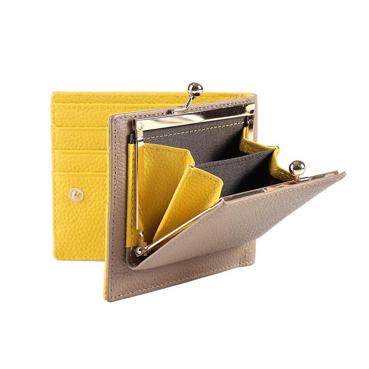 グレーベージュxイエロー