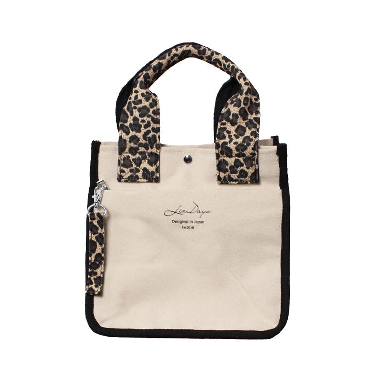 ナチュラル/ブラウンレオパード