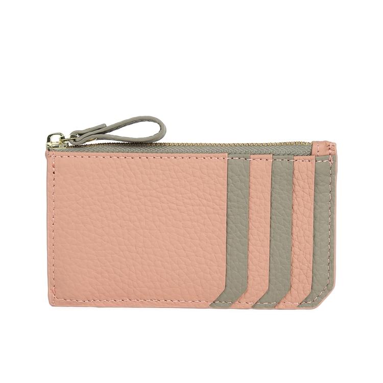 ベビーピンク×グレー