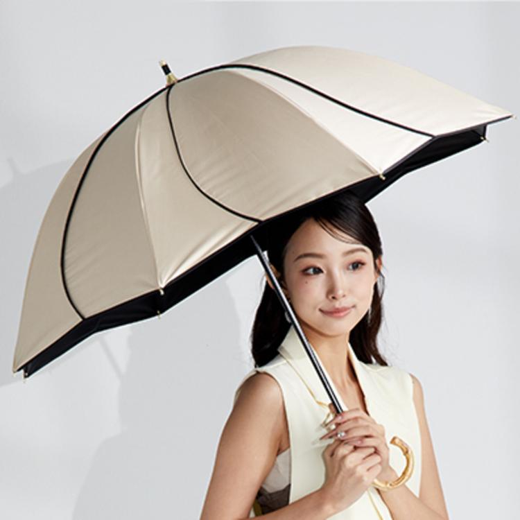 ベージュ×ブラック